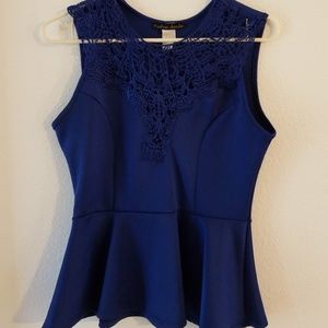 2/$10🔥 Peplum top 💁🏻